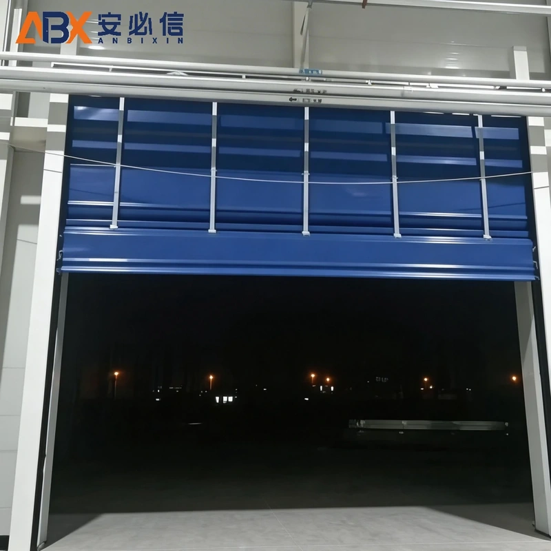 中卫市软帘堆积门